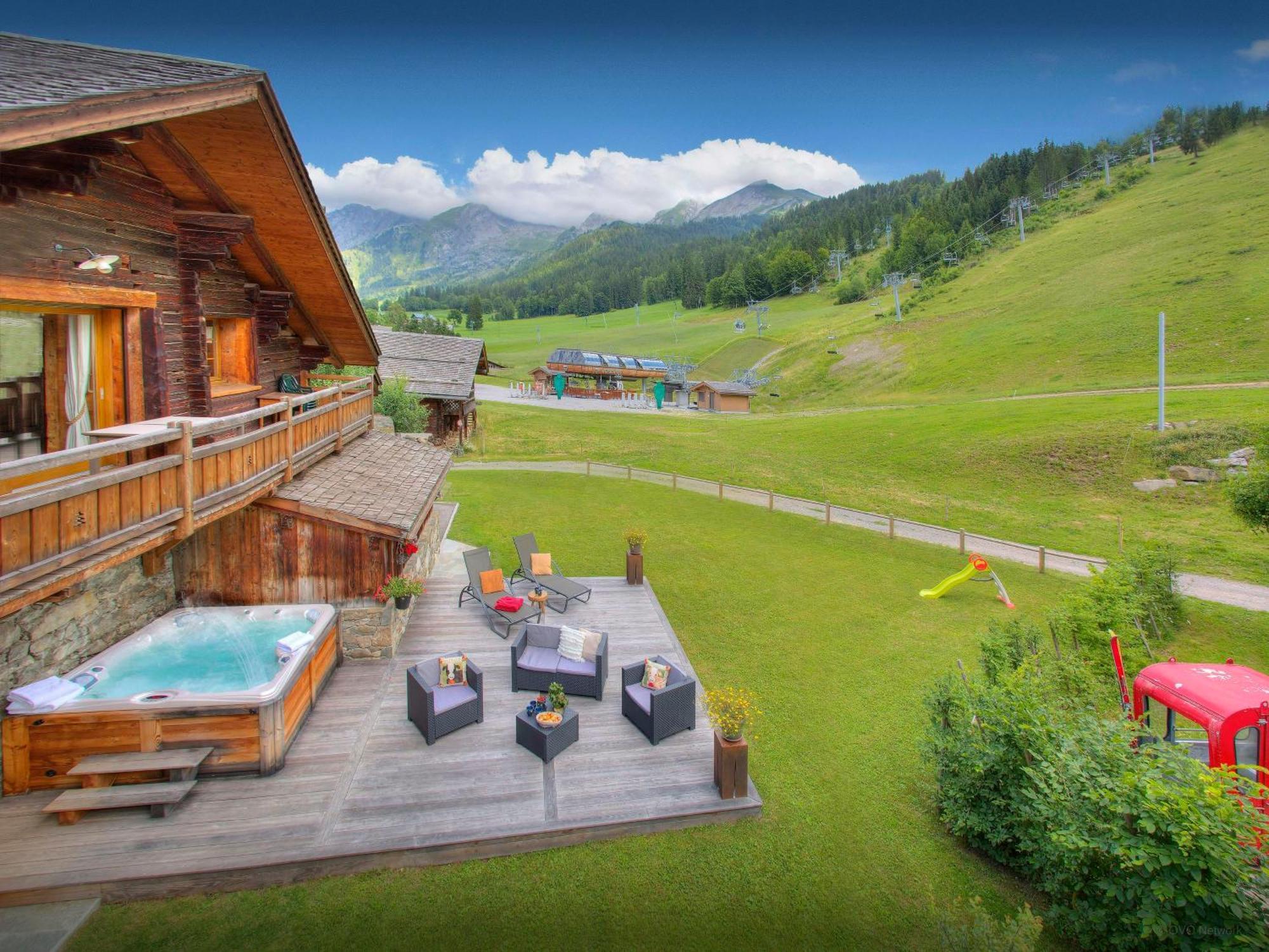 La Ferme A Juju - Ovo Network Villa La Clusaz Exteriör bild