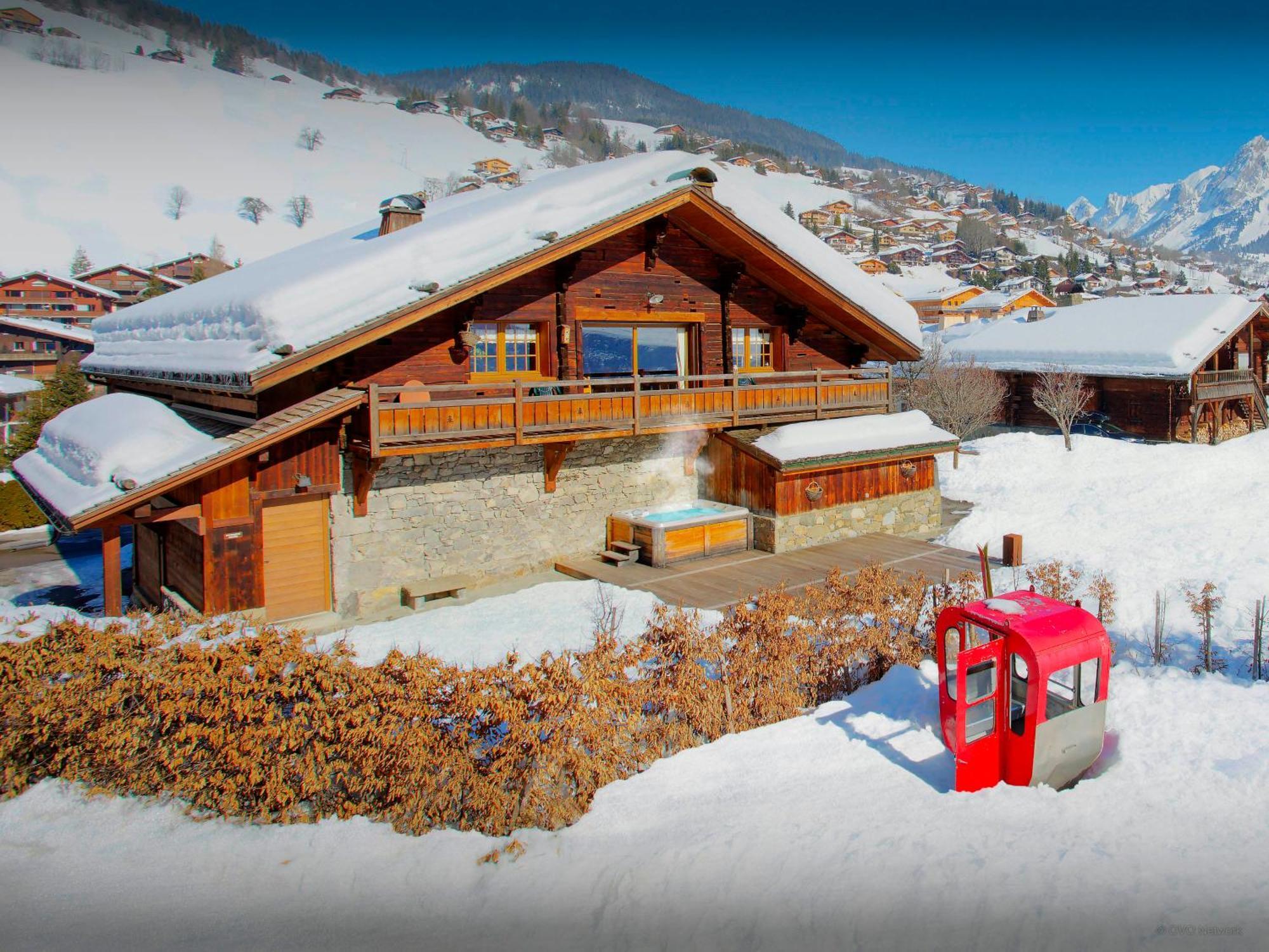 La Ferme A Juju - Ovo Network Villa La Clusaz Exteriör bild